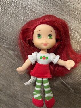 Strawberry shortcake plush doll